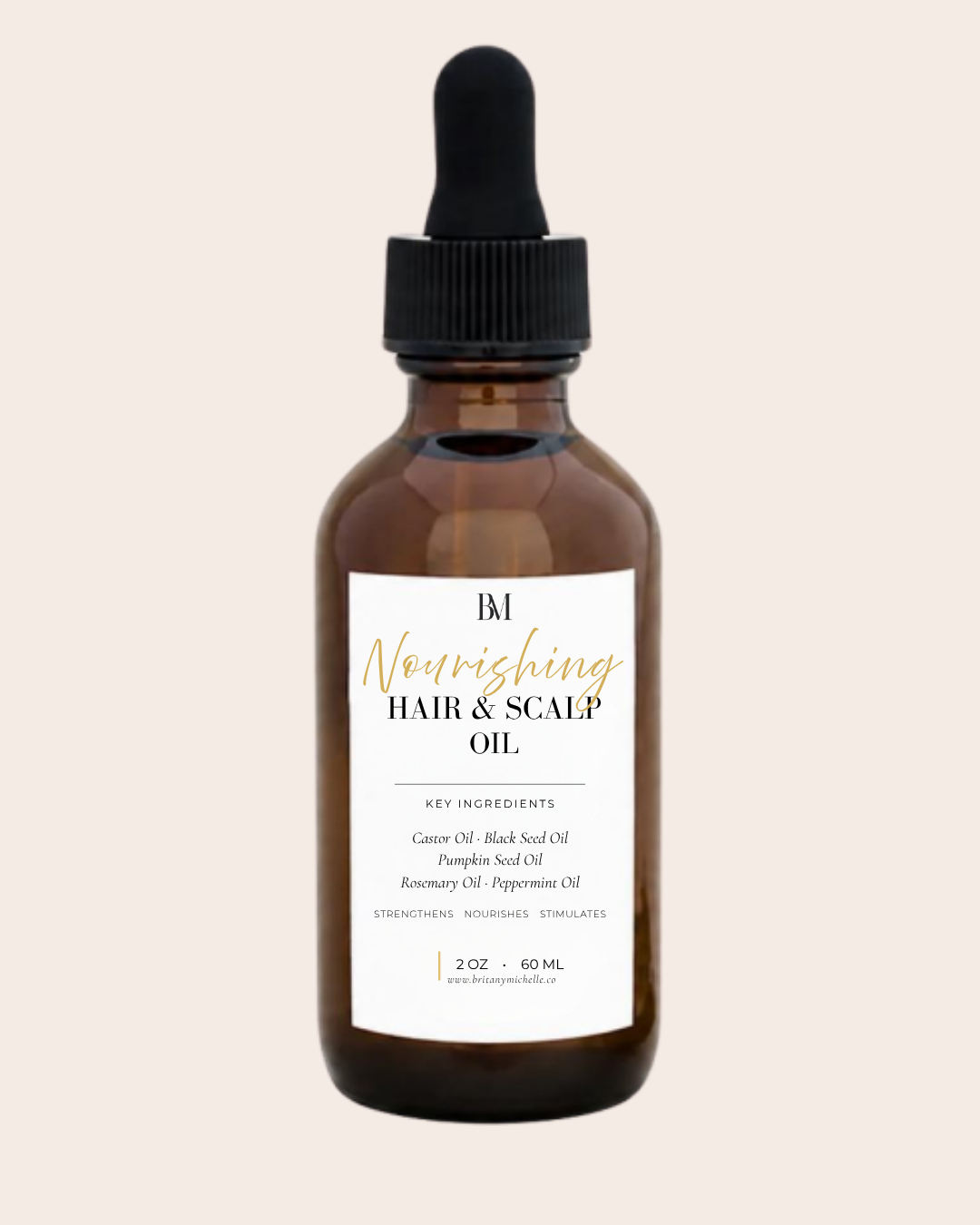 Nourishing Hair & Scalp Oil  · 2 oz / 60 ml